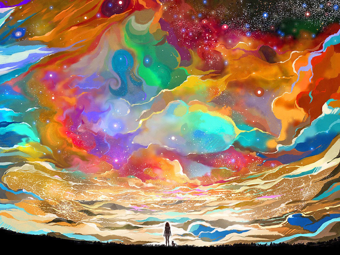 Traveling In The Universe - Paint By Diamonds