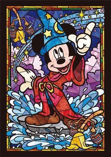 Mickey Mouse Stained Glass Diamond Painting
