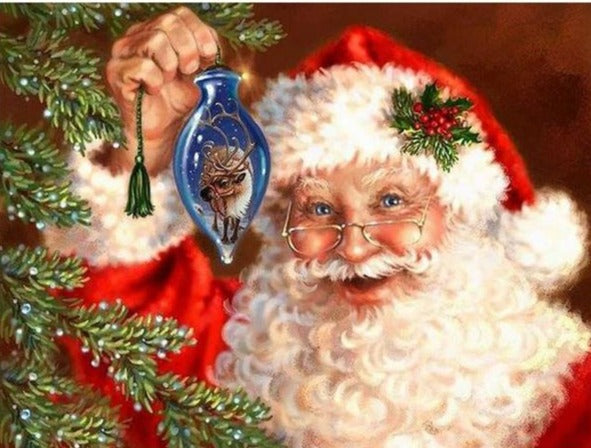 Santa Claus DIY Diamond Art Kit – All Diamond Painting Art