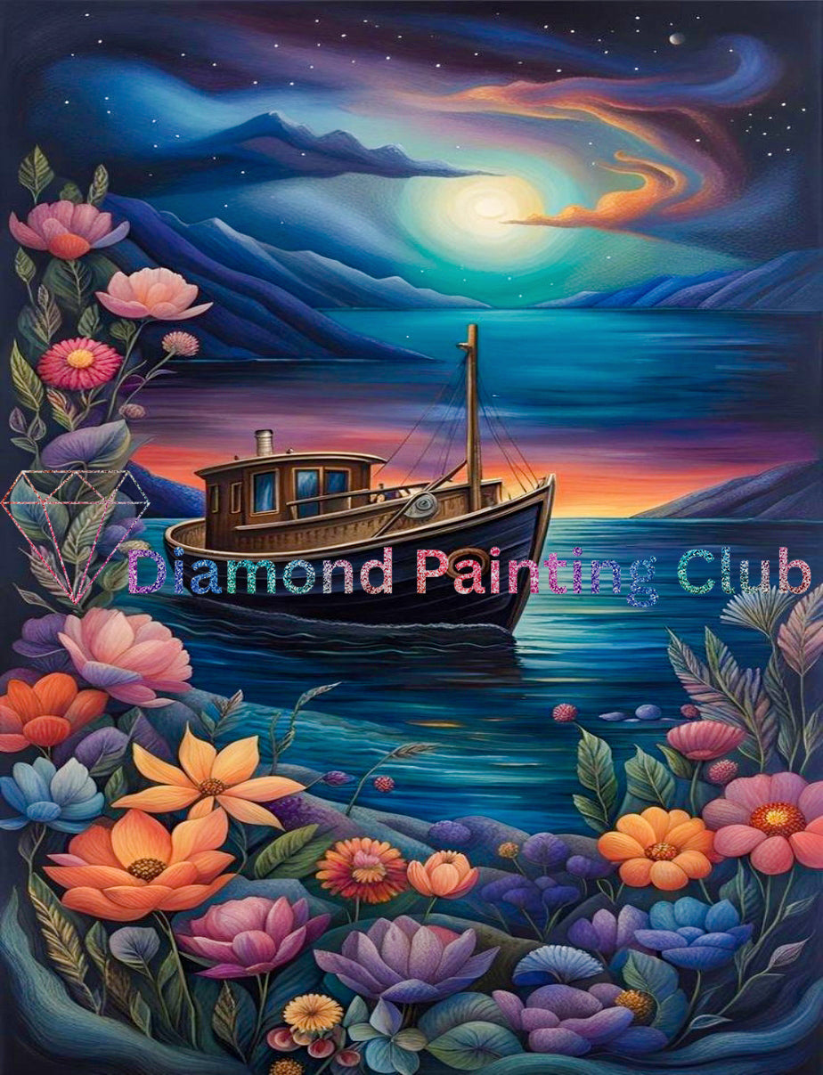 A Trip On Ship Diamond Painting