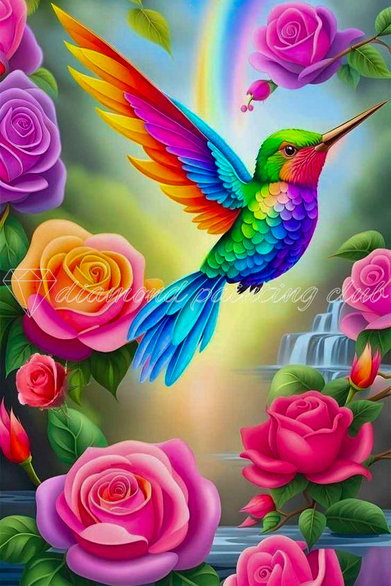 Colorful Bird Diamond Dot Paintings – All Diamond Painting Art