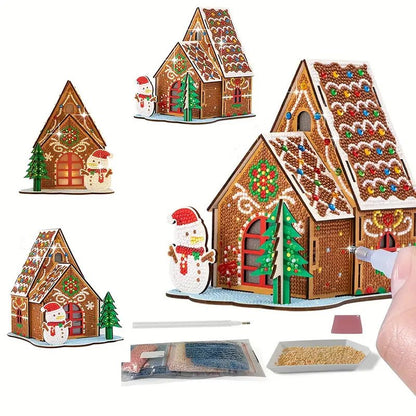 Diamond Art Kits Christmas House Puzzle