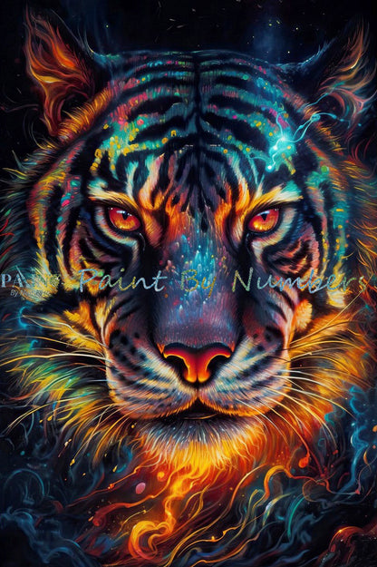 Magistic_Tiger_Paint_By_Numbers_PBN