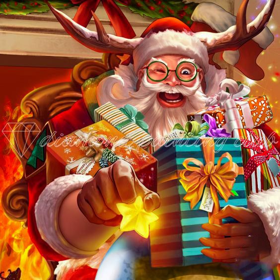 Naughty Santa Brings Gifts