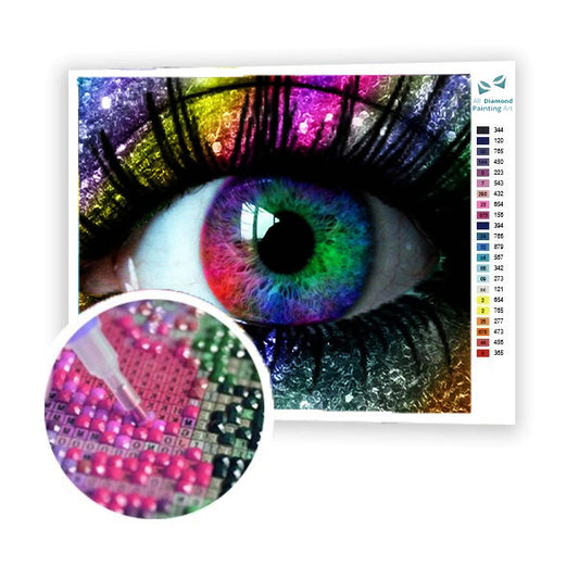 Best Colorful Eye Diamond Painting