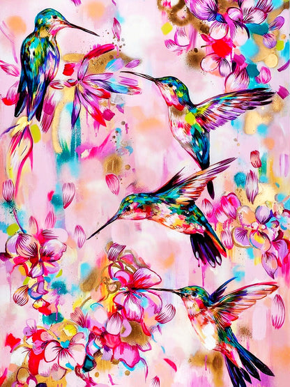 Colorful Life - Birds Diamond Painting