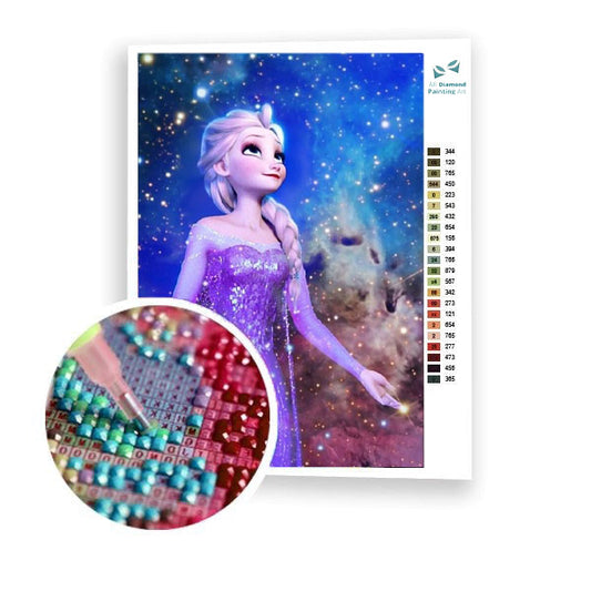 Reine des Neiges Elsa Princesse Diamant Peinture 