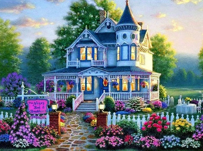 Lovely House - Best  paint by numbers