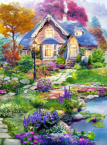 Lovely House DIamond Painting