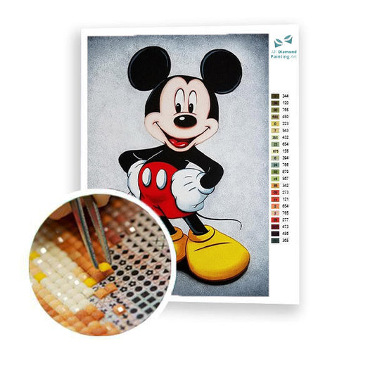 Mickey Mouse – Beste Diamantkunst 