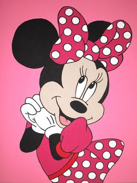Minnie Mouse - 5D Diamond Art