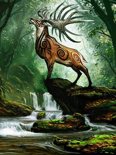 Mythical Deer - Animals Diamond Art
