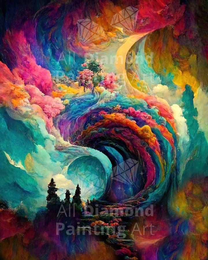 Paths To The Unseen - Best Diamond painting
