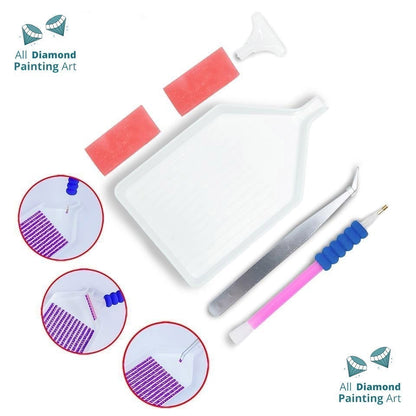 Colorful Feather - Diamond Art Kit
