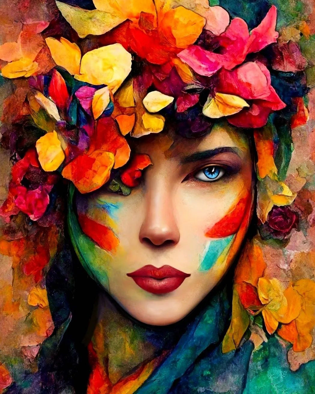 The Mother of Flowers- Best Painting By Number