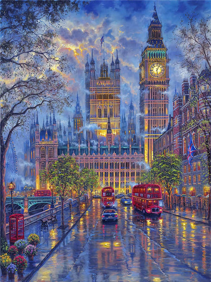 The Beauty Of London - paint by numbers
