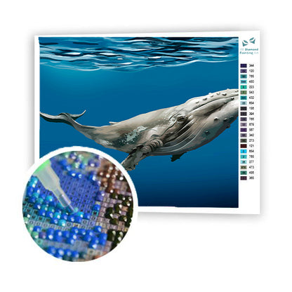 Whale Fish Diamond Art Painting