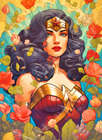 Wonder woman Paint By Numbers